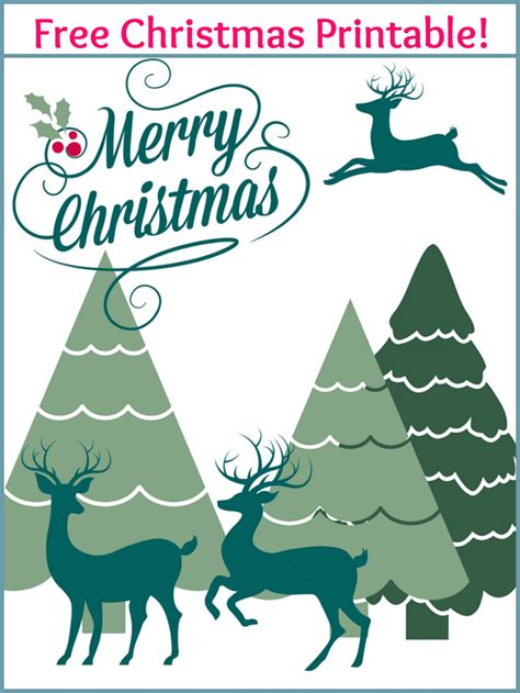 Merry Christmas Printable Card