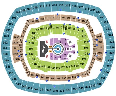 Metlife Stadium Seating Chart Beyonce