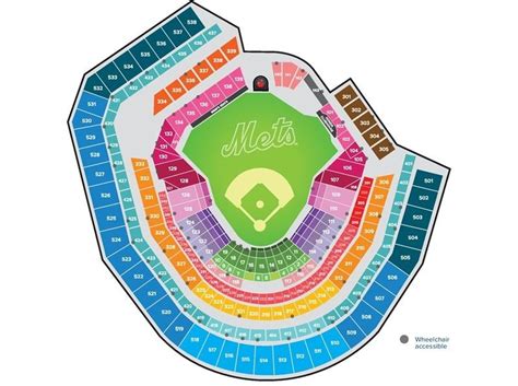 Mets Seating Chart With Seat Numbers