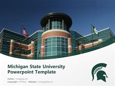 Michigan State Powerpoint Template