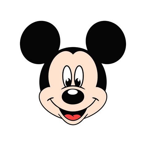 Mickey Face Template