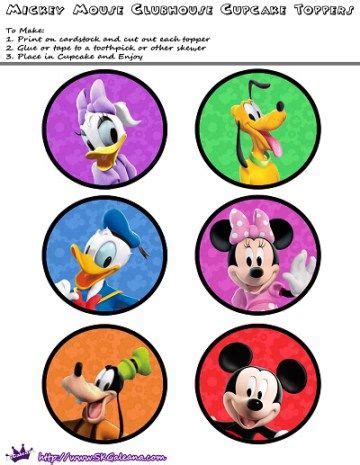 Mickey Mouse Clubhouse Party Free Printables