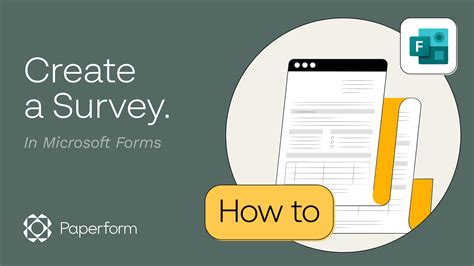Microsoft Forms Survey Templates