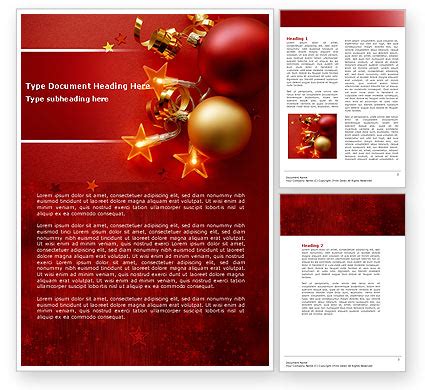 Microsoft Word Christmas Templates