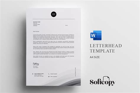 Microsoft Word Letterhead Template