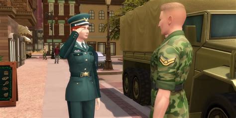 Military Career Sims 4