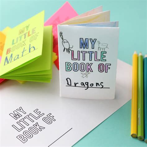 Mini Book Template