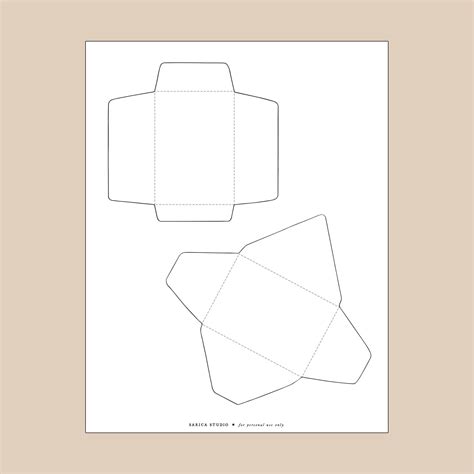 Mini Envelope Template