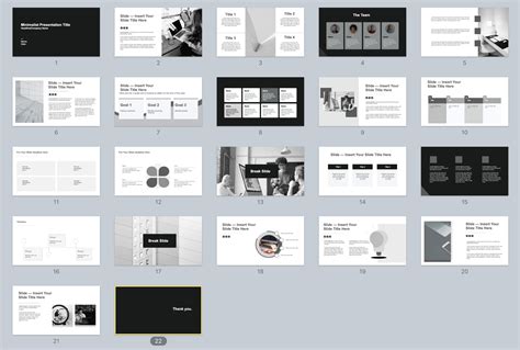 Minimalist Presentation Template