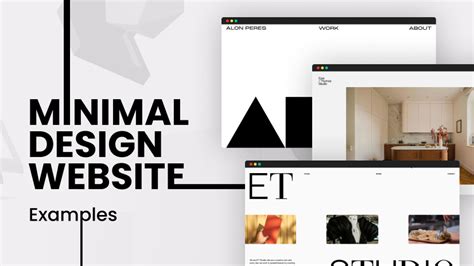 Minimalist Websites Templates