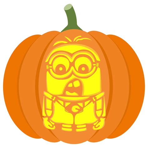 Minion Template For Pumpkin