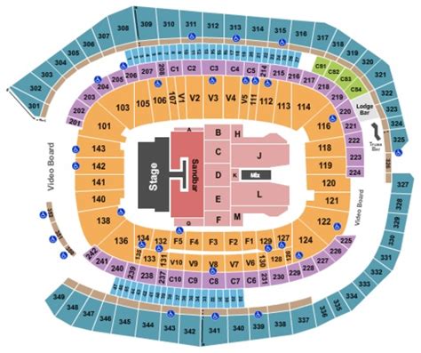 Minneapolis Us Bank Stadium Seating Chart