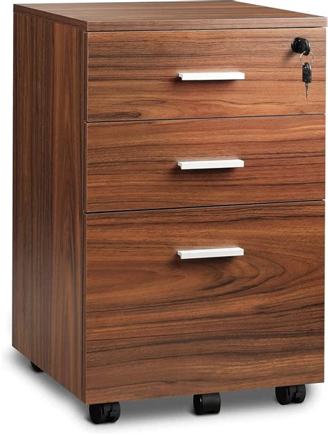 Mobile 3 Drawer File Cabinet
