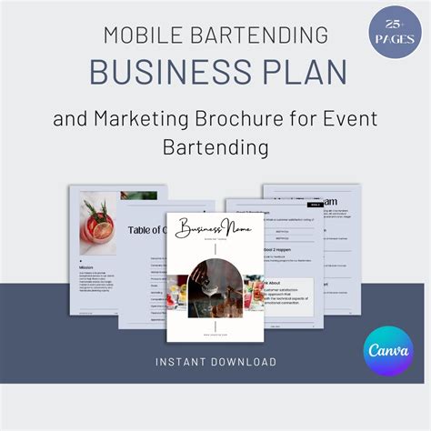 Mobile Bar Business Plan Template