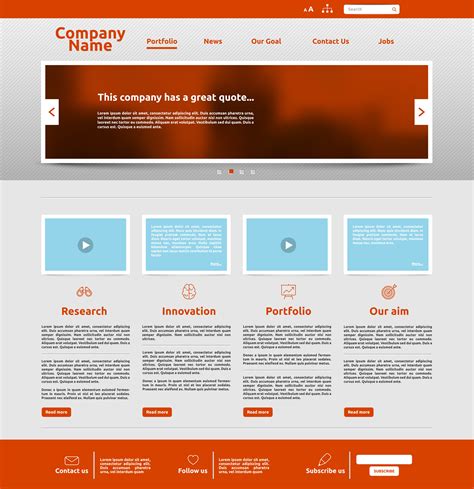 Modern Site Templates