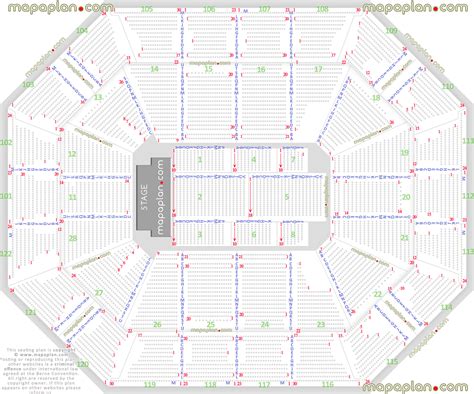 Mohegan Sun Arena Seat Chart