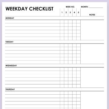 Monday Com Checklist Template