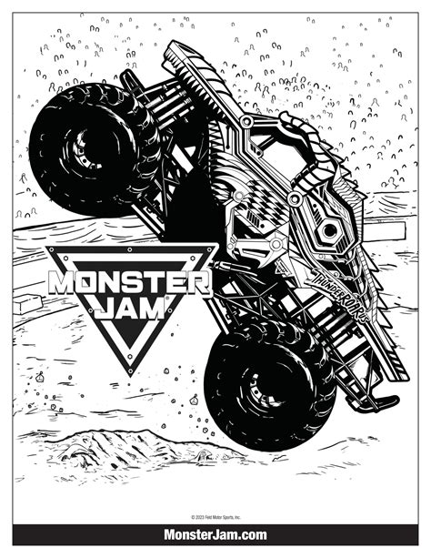 Monster Jam Printables