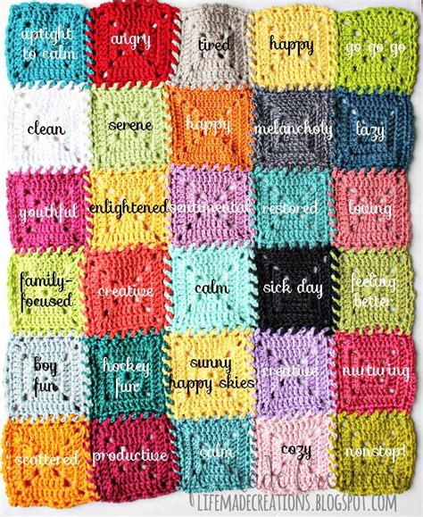Mood Blanket Color Chart