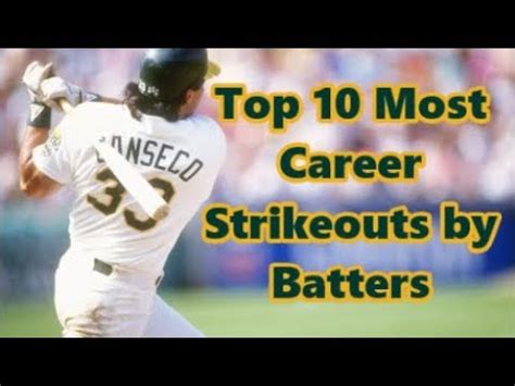 Most Career Strikeouts