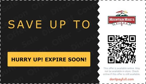 Mountain Mikes Coupons Printable