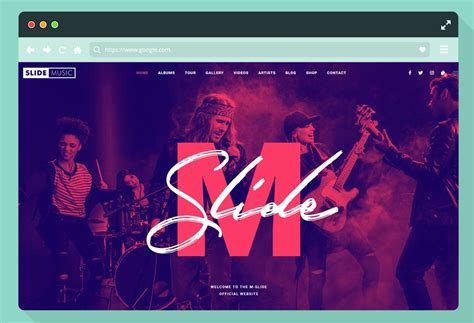 Music Label Website Template