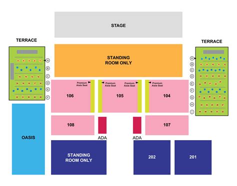 Musikfest Seating Chart