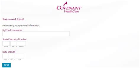 My Chart Covenant Health