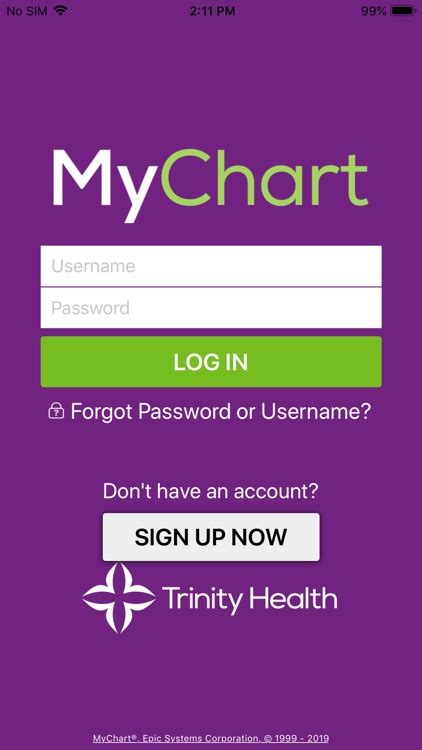 My Chart Trinity Health Login