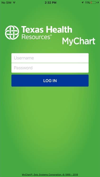My Texas Chart Login