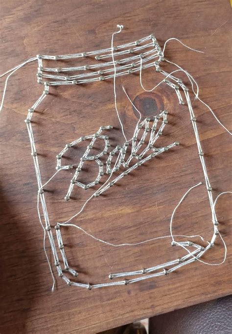 Nail And String Art Mason Jar Printable Tempalate