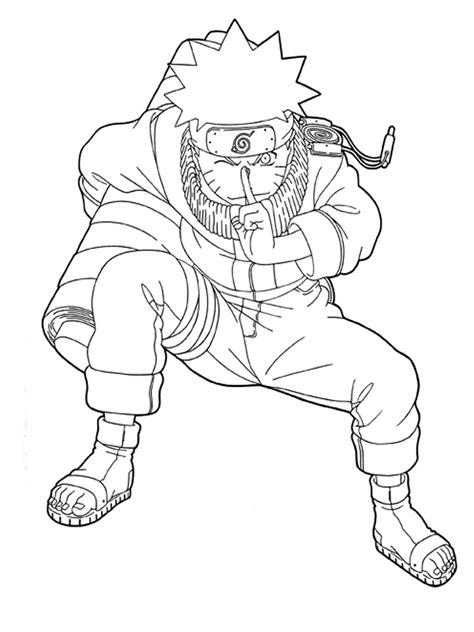 Naruto Coloring Pages Printable
