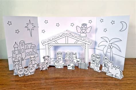 Nativity Set Template