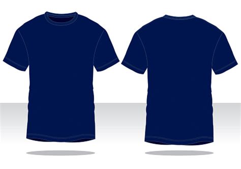 Navy Blue Shirt Template