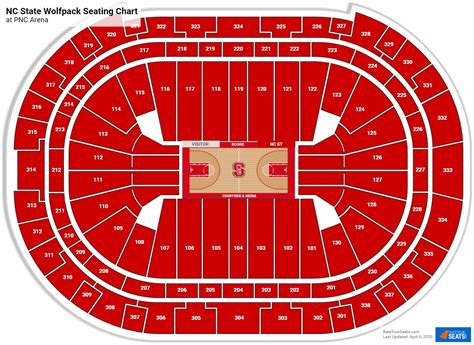 Nc State Basketball Seating Chart