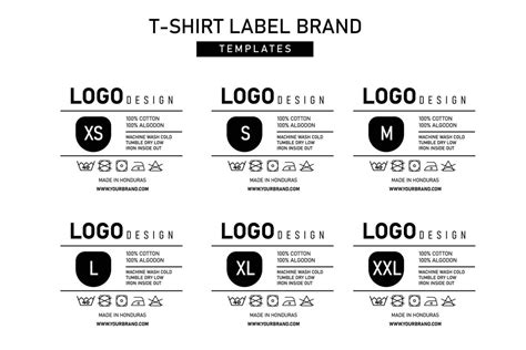 Neck Label Template