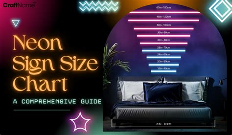 Neon Sign Size Chart
