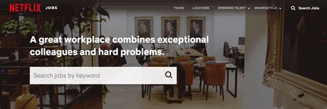 Netflix Career Benefits