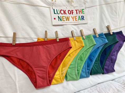 New Year Underwear Color Chart