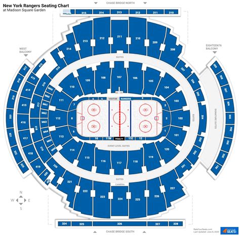 New York Rangers Seating Chart