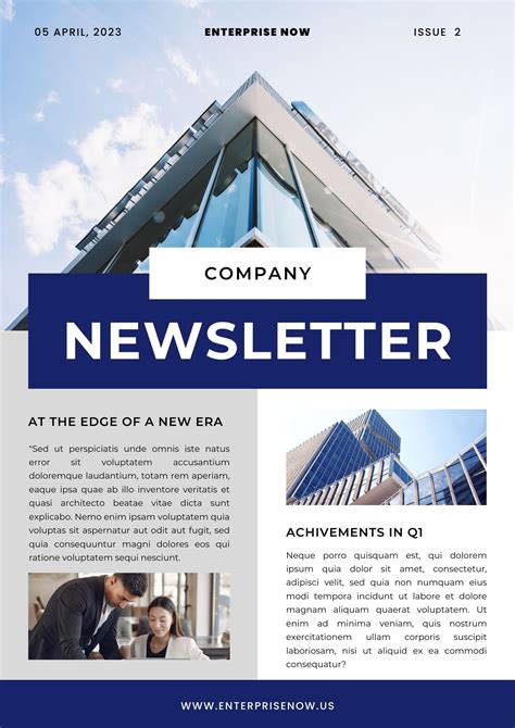 Newsletter Site Template