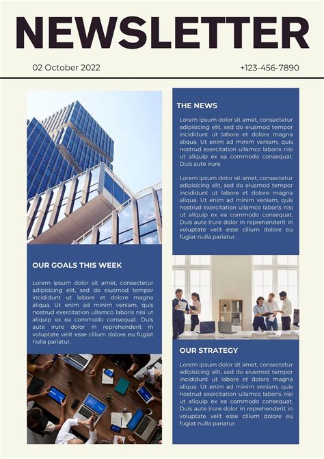 Newsletter Template Examples