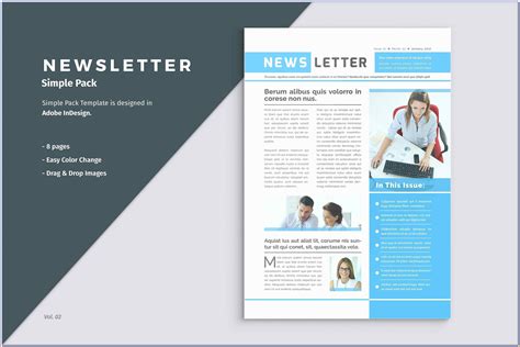 Newsletter Template For Publisher