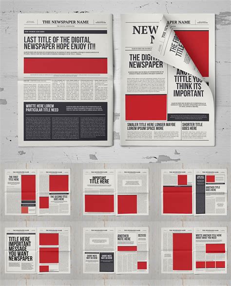 Newspaper Template Indesign