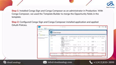 Next Steps After Merging Fields Into Template In Conga