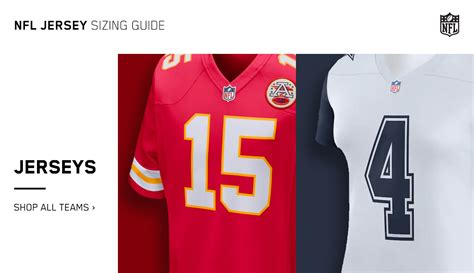 Nfl Jersey Sizing Chart