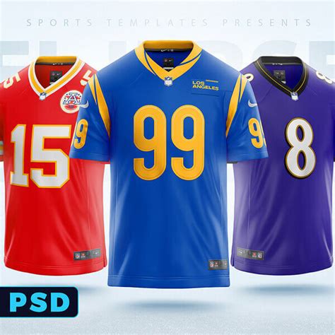 Nfl Jersey Template