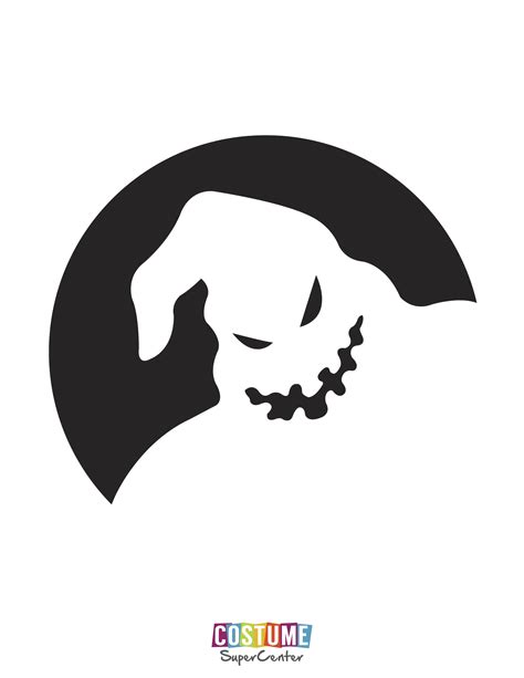 Nightmare Before Christmas Pumpkin Stencil Printable