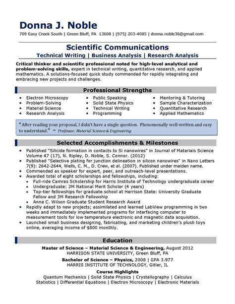Nih Cv Template