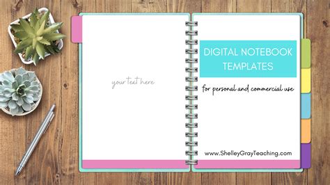 Notebook Google Slides Template